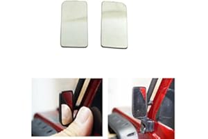 ZuoLan XUNJIAJIE 1 Pair Emulation Rear View Mirror Left/Right for TRX-4 1:10 RC Crawler Buggy Model Car