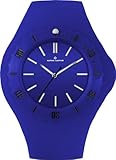 Alpha Saphir Damen-Uhren Quarz Analog 345C, 38 mm blau