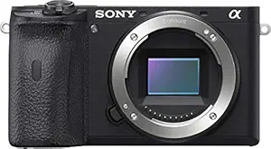 Sony Alpha ILCE-6600 24.2 MP Mirrorless Digital SLR Camera Body only (APS-C Sensor, Fastest Auto Focus, Real-time Eye AF, Real-time Tracking, 4K Vlogging Camera, Tiltable LCD)