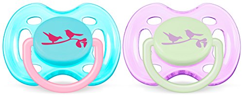 Avent SCF172/18 Beruhigungssauger, 0-6 Monaten, Sortiert, verschiedene Motive - 2