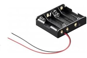 cablepelado – portapilas pour 4 piles LR6 AA