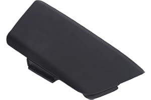 DEROR Auto Frontstoßstange Abschleppöse Abdeckung 1405238 Ersatz für Opel Zafira B 2008-2014, Autozubehör(Schwarz)