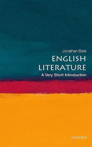 Portada de English Literature: A Very Short Introduction