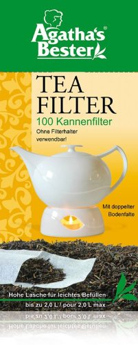 Disposable Tea Filter - DIY Tea Bag - Pot Sized - 100 Filters