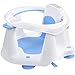 Infantastic Baby Bath Seat (Round Shape) Safety Swivel Baby Bath Ring Chair (White)