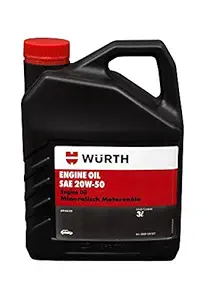 Wuerth 20W50 ENGOIL for Maruti, Tata Motors, Mahindra, Hyundai, Ford And Honda (3L)