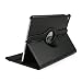 Produktbild Schutzhülle 2017 New iPad, elecfan® iPad 2017 9.7 Case 360 drehende Smart Hülle PU Leder Abdeckung Gehäusedeckel für Apple iPad 2017 9.7 Zoll (2017 New iPad, Schwarz)