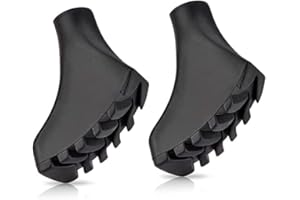 IRON MUSCLE LEKI,Juego de 2 amortiguadores de goma para bastones de senderismo, para todas las almohadillas de goma estándar, bastones de senderismo, asfalto, montañas, accesorios para bastones de senderismo