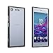 Produktbild SPAK Sony Xperia XZ1 Compact Hülle,Dual Aluminium Metallrahmen Shockproof Abdeckung für Sony Xperia XZ1 Compact (Schwarz)
