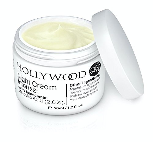 INTENSIVE Akne-Creme 2% Salicylsäure!! Night Creme Intense – über Nacht Aknebehandlung. 400% STÄRKER als herkömmliche Akne-Cremes. 60ml Flasche - 2