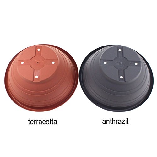 Pflanzschale Grabschale Kunststoff Cortina D: 60cm, Farbe:terracotta - 3