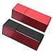 Produktbild HFNJLOMU Brillenetui Schreibwarenbeutel Handgefertigte Brillen Box Herren Myopie Box Rot Und Schwarz Quadrat Leder Studenten Anti-Drop Druckfeste Tragbare Eye Box Weibliche, Style8