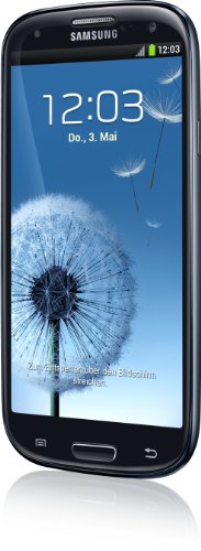 Samsung Galaxy S III Smartphone, schermo touchscreen Super AMOLED da 12,2 cm (4,8 pollici), fotocamera da 8 Megapixel, Android OS, Nero [Germania]