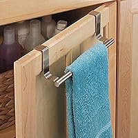 HOME99 towel bar/Kitchen Hook Drawer Storage Adjustable over Cabinet Stainless Steel Towel Bar/Holder/over cabinet towel bar (9-inch)