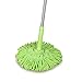 Produktbild Fußboden Mop - Kingwo Mops Myonly Hand Free Wring Mops Microfaser Boden Mop Küche Badezimmer Tiefenreinigung (Grün)