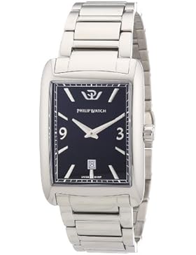 Philip Watch Herren-Armbanduhr TRAFALGAR Analog Quarz Edelstahl R8253174001