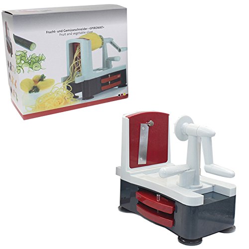aeye tri-blade Gemüse Spiralschneider, Best Veggie Pasta & Spaghetti Maker für Low Carb/Paleo/glutenfrei Mahlzeiten - 9