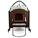 Froggy® Baby bed travel cot furniture cribs portable child bed with toys entryway 0-36 months Brown