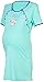 Happy Mama Women's Maternity Hospital Gown Robe Nightie Set Labour & Birth. 383p (Mint, UK 10/12)