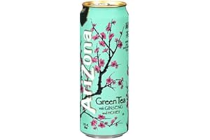 Arizona Green Tea with Ginseng and Honey, 695 ml, Pack of 24