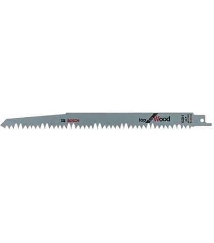 Lames De Scie Sabre Bosch - Lot De 25 - Pour Bois Et Métal - Longueur 225 Mm, épaisseur 0,9 Mm - Flexible, Coupe à Ras