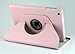 Attractive Quality Apple New Ipad Apple IPAD Air 2/ Ipad 6 (2014-15) 360 Degree rotation Pink Horizontal & Vertical View Leather Cover For Apple New Ipad Apple IPAD Air 2/ Ipad 6 (2014-15) by G4GADGET®