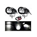 Bikers World White 2Pcs 20w 3200 Lm Bike Fog Lights Projector Lamp Spot Beam Drl for All Bikes RS.1949.00
