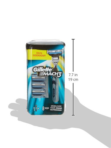 Gillette MACH3 Rasierklingen 8 Stück plus Handstück - 3