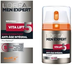 L'Or&eacute;al Men Expert Vita Lift 5 Soin Cr&egrave;me Anti-&acirc;ge Visage Homme