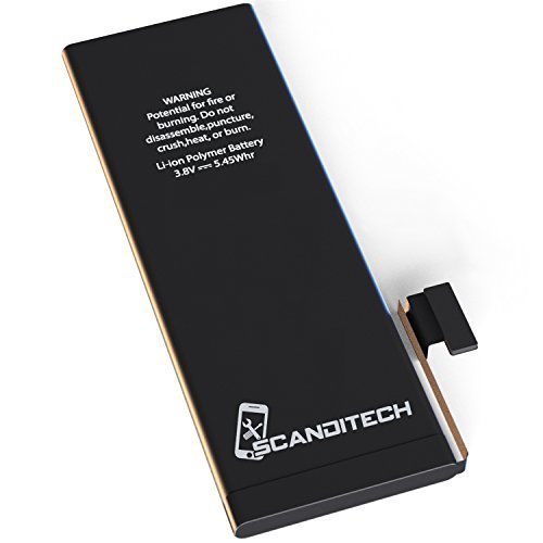 Replacement Battery for iPhone 5 (not 5S/5C) by ScandiTech - discount