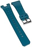 Ersatzband für Casio G-Shock Herrenuhrarmband aus Resin blau XL-Länge G-8100