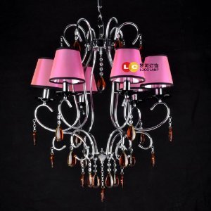 Preisvergleich Produktbild Lovely pink dining room sitting room lights candles crystal droplight pendant lights