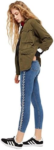 Topshop RRP £60 Brand New Ex Moto Chain Side Jamie Jeans Sizes 24-34 (30)