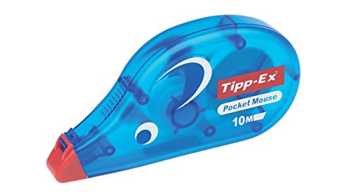 Tipp-Ex Pocket Mouse Korrekturroller mit Bandschutzkappe / Korrekturband 10m x 4,2mm / 10er Pack - 4