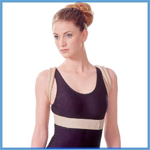 Proline Unisex's PL118 /S-M/Beige Posture/Shoulder Supporter, Small/Medium