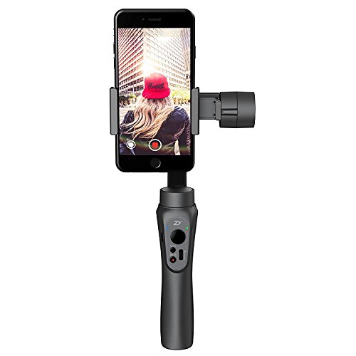 Zhiyun Smooth-Q 3-axis Handheld Gimbal stabilizzatore per smartphone come iPhone 7 Plus 6 Plus Samsung Galaxy S7 S6 S5 controllo wireless modalitÃ  verticale shooting panorama