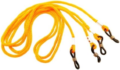x2 Orange Neck Cord Lanyard Glasses Strap Spectacle Holder