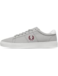 FRED PERRY hombre bajas zapatillas de deporte SPENCER B8285 LONA GRIS
