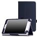 Produktbild MoKo Galaxy Tab A 7.0 Hülle - Kunstleder Ständer Schutzhülle Smart Cover mit Stift-Schleife und Standfunktion für Samsung Galaxy Tab A 7.0 / Tab J 7.0" 2016 (SM-T280/SM-T285), Marineblau