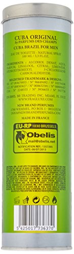 Parfum de France Cuba Brazil homme / men, Eau de Toilette, Vaporisateur / Spray, 100 ml - 2