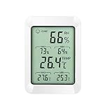 El higrómetro del termómetro con el monitor de la temperatura y de la humedad asegura el control apropiado de la humedad interior tiene piel importante, alérgeno y otros beneficios de salud.