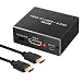 Produktbild Kamtop HDMI Audio Konverter 4K x 2K HDMI Konverter mit HDMI 1.4 Version Kabel HDMI zu HDMI + Optisch SPDIF / Toslink RCA L / R + 3.5mm Stereo Audio Adapter -HD Digital zu analog Konverter bis zu 2016P f¨¹r PS3 PS4 Blu-ray DVD Player Xbox TV PC ETC