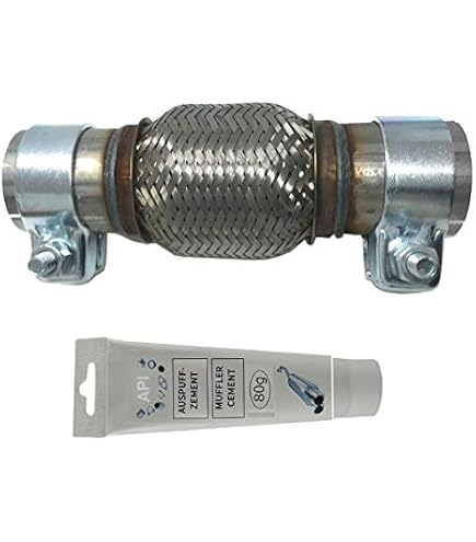 Tuyau Flexible Universel SHLPDFM - Diamètre 63,5 X 152 Mm - Longueur Totale 254 Mm - Acier Inoxydable