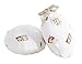 5-Packs Soft Newborn/ Infant NO-Scratching Bamboo Mittens For 0-3M Blue & White