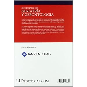 Diccionario LID Geriatría y Gerontología