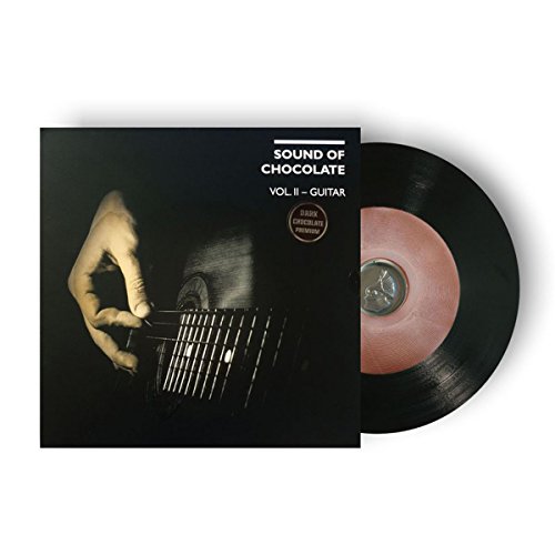 Preisvergleich Produktbild Schokoladen Schallplatte Vol II - Guitar 80g Zartbitter