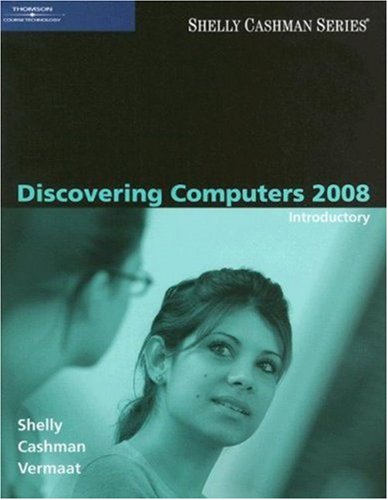 Discovering Computers 2008: Introductory (Paperback)-cover