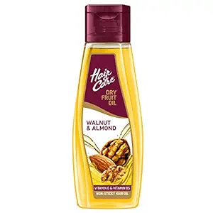 Hair & Care Dry Fruit Oil with Walnuts, Almonds & Vitamin E| Reduce Haifall |Stronger & Silkier Hair | 300 ml