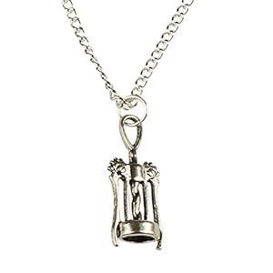 The Funky Barcode WINE BAR CORKSCREW DANGLE EARRINGS Gift Box Available