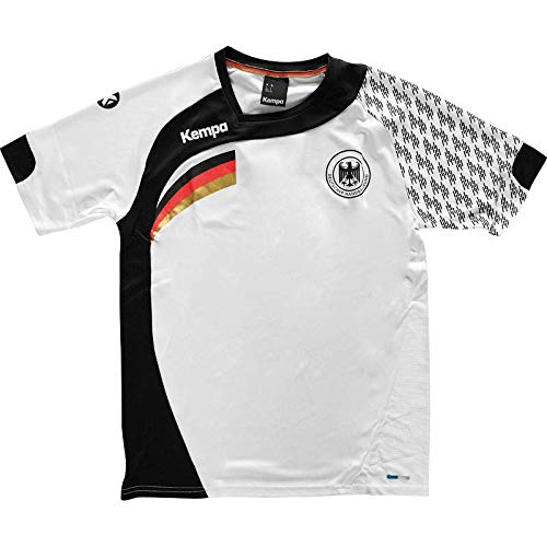 Kempa DHB Handball Trikot weiß Deutschland Home Jersey Fan Shirt WM EM, Gr.XXL
